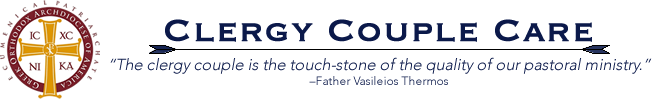 Greek Orthodox Archdiocese – Clergy Couple Care Logo